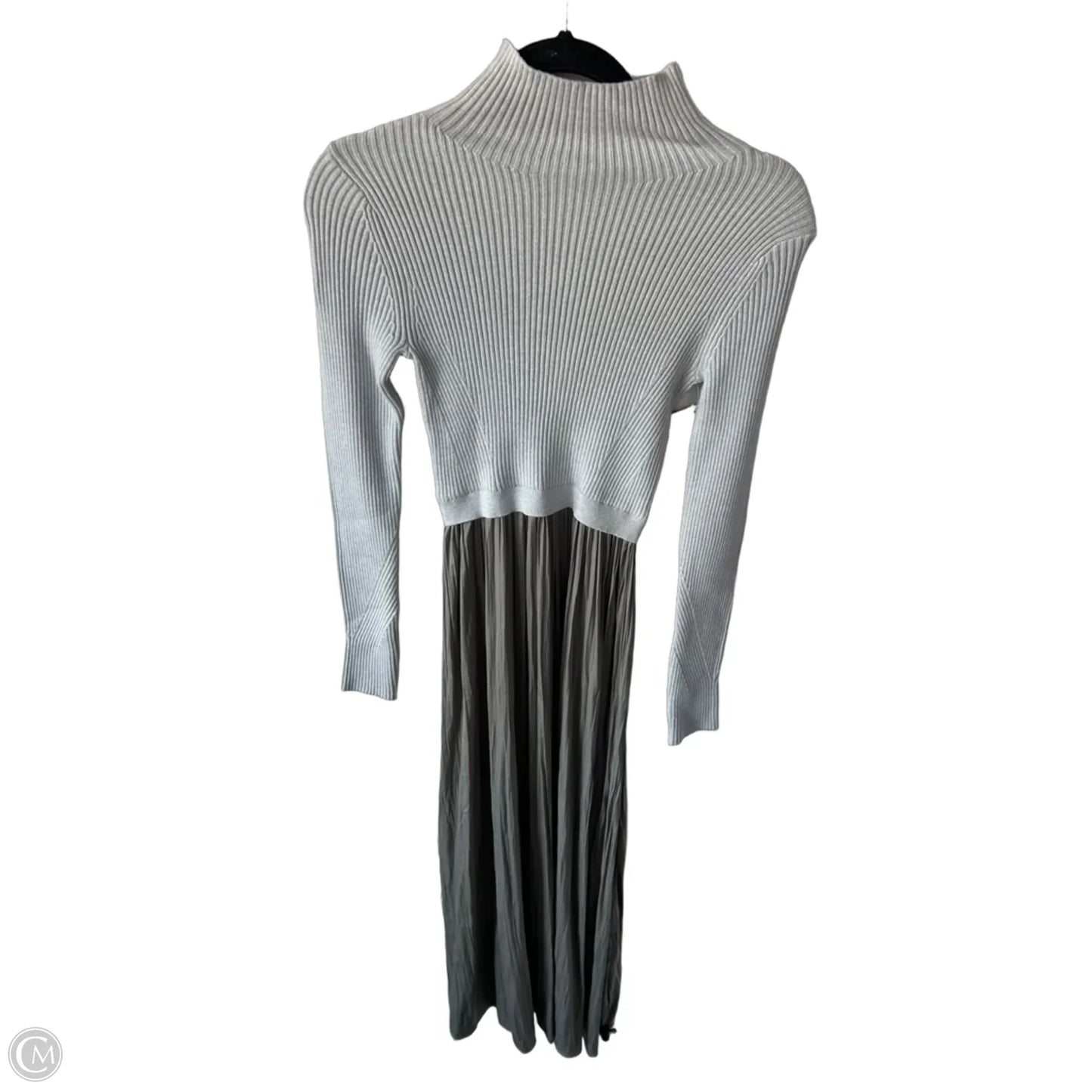 Dress Casual Maxi By Anthropologie In Grey, Size: Xxs