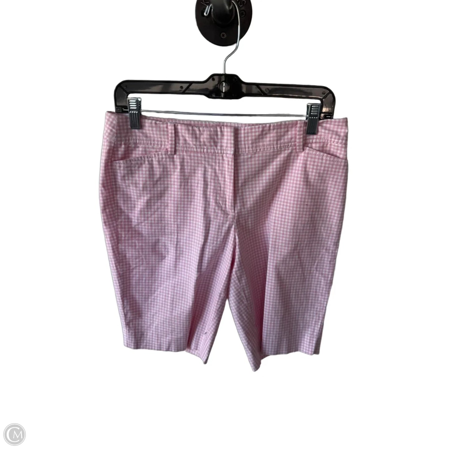 Shorts By Talbots In Pink & White, Size: 4p