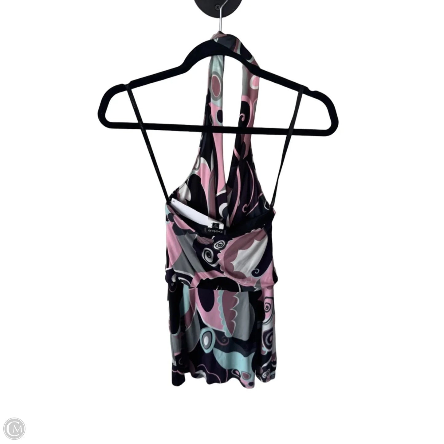 Dress Casual Short By Bebe In Black & Pink, Size: Xs