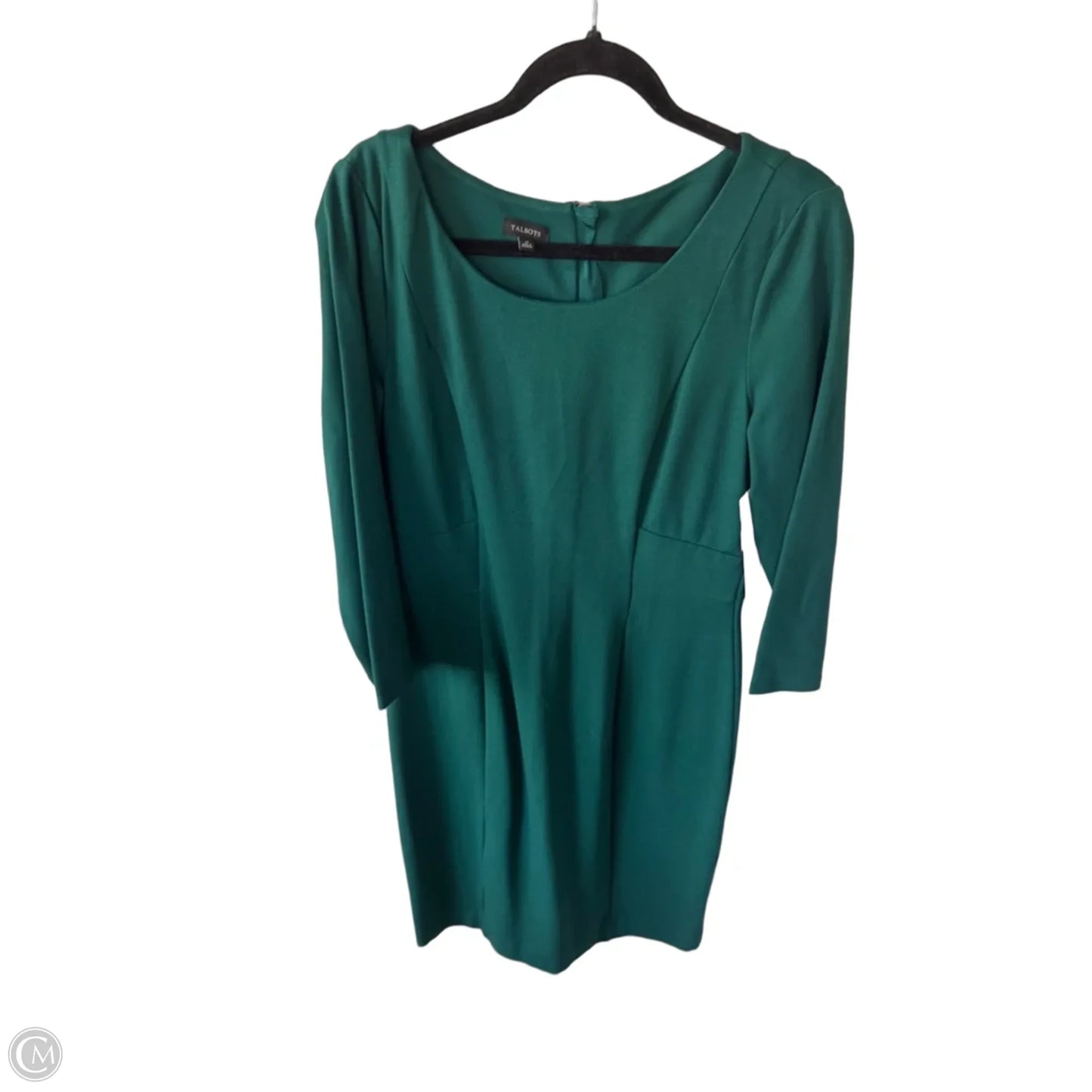 Dress Work By Talbots In Green, Size: M