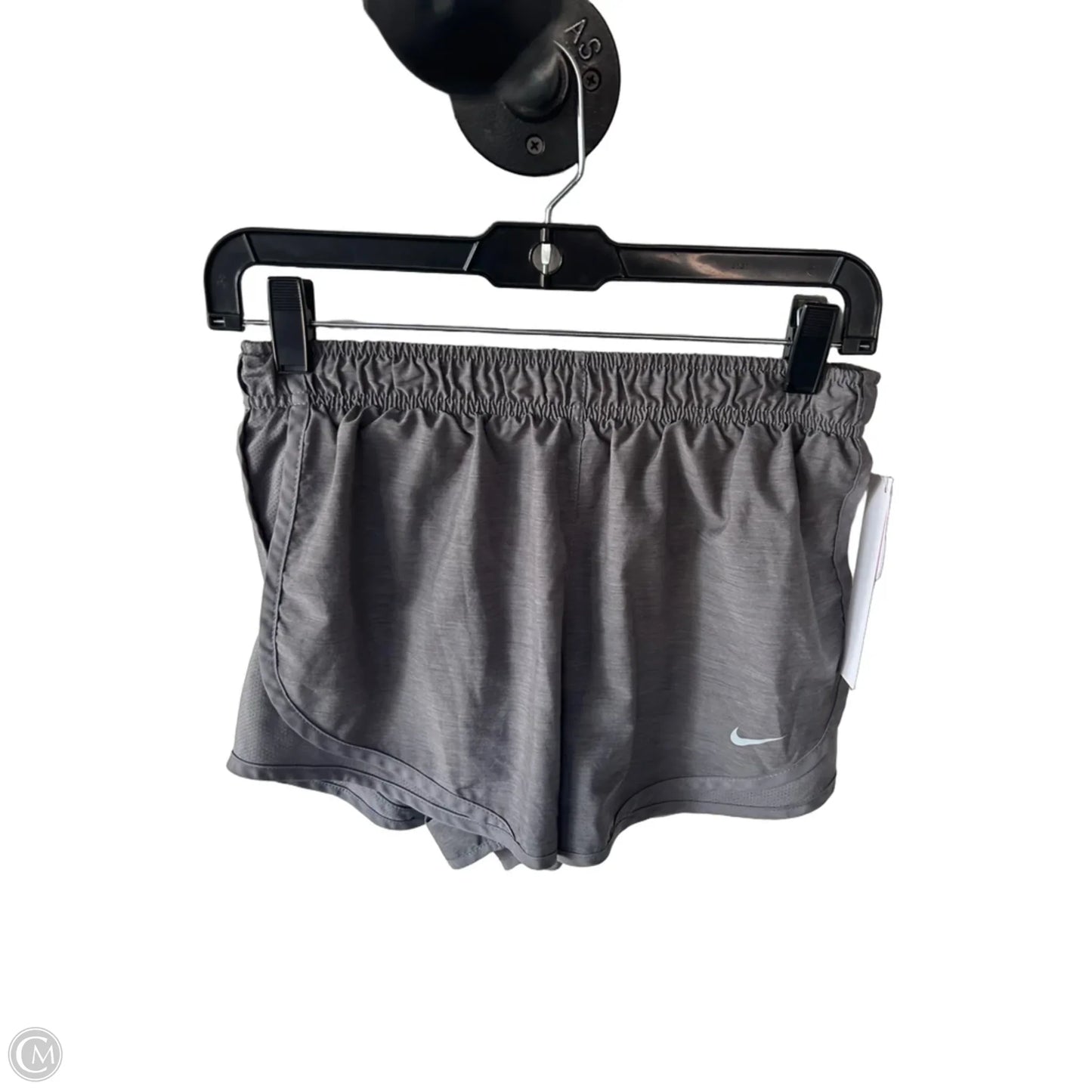 Athletic Shorts By Nike In Grey, Size: M
