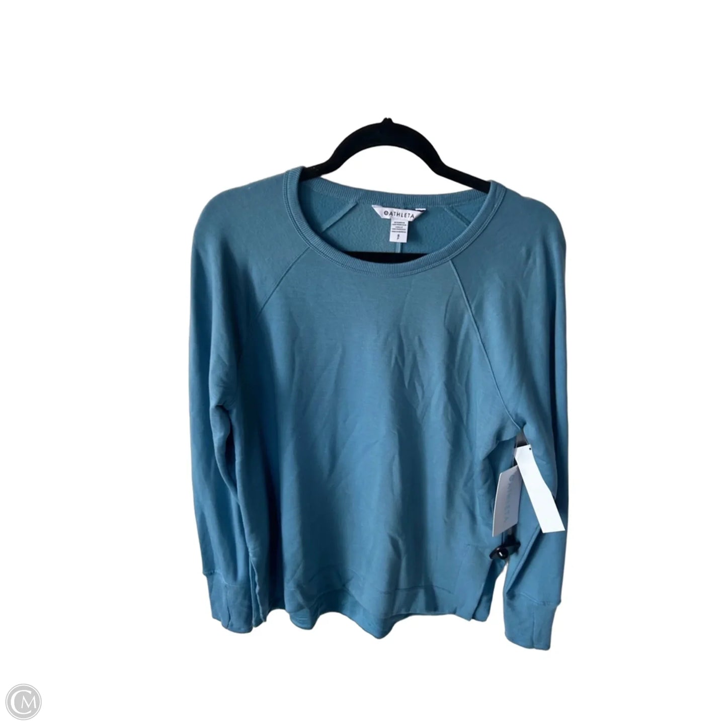 Athletic Sweatshirt Crewneck By Athleta In Blue, Size: S