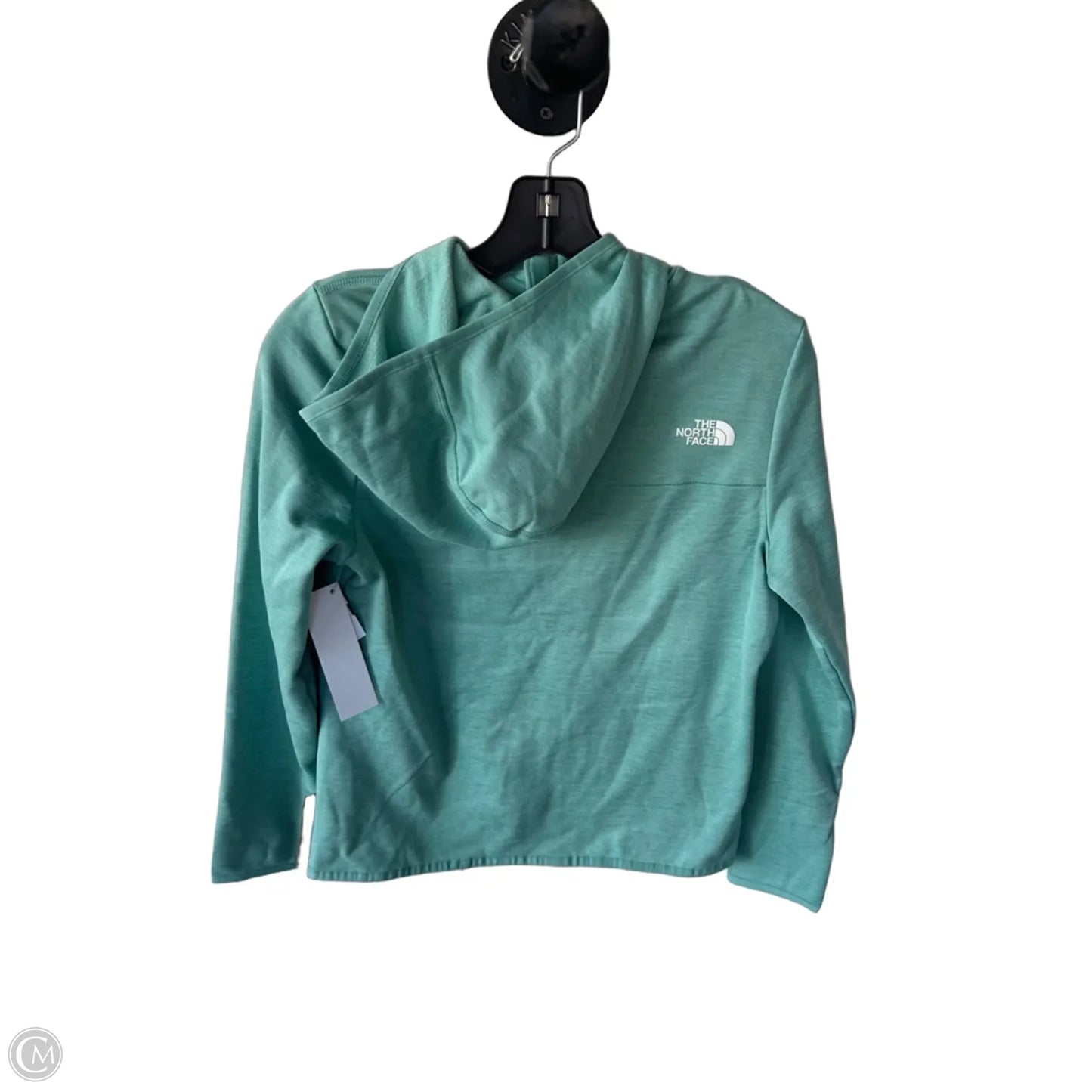 Sweatshirt Hoodie By The North Face In Green, Size: S