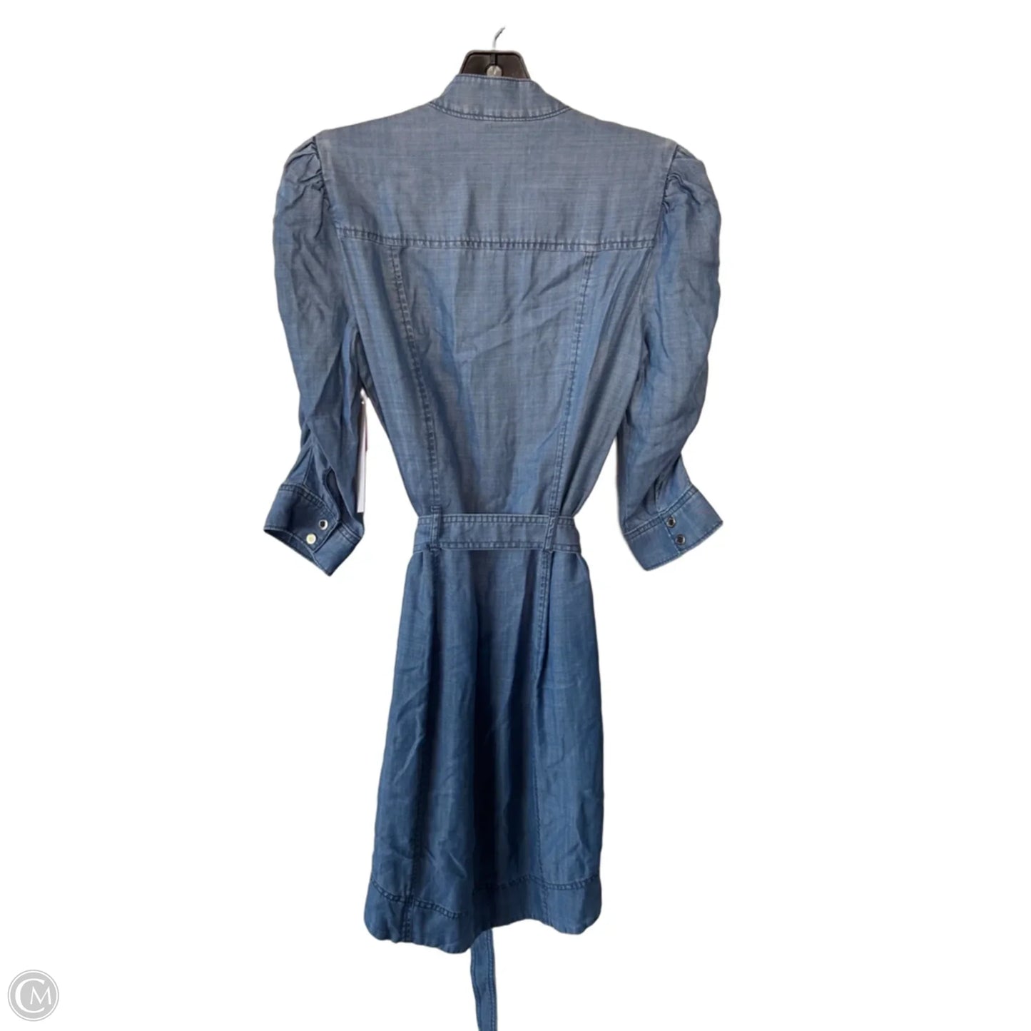 Dress Casual Short By White House Black Market In Blue Denim, Size: Xs