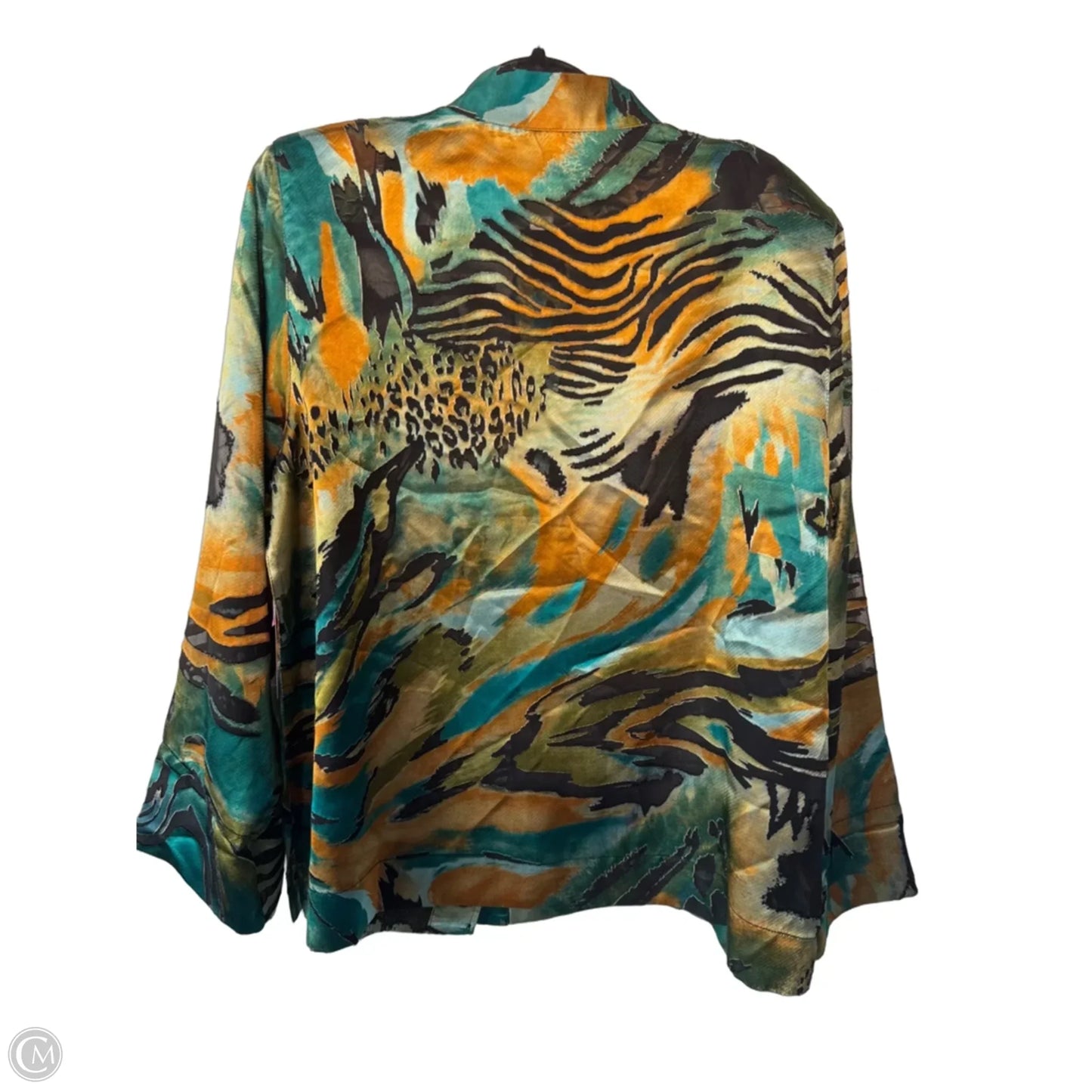 Jacket Other By Clothes Mentor In Black & Green, Size: Xl