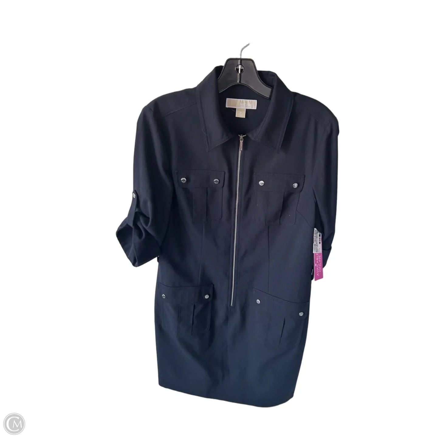 Dress Work By Michael By Michael Kors In Blue, Size: M