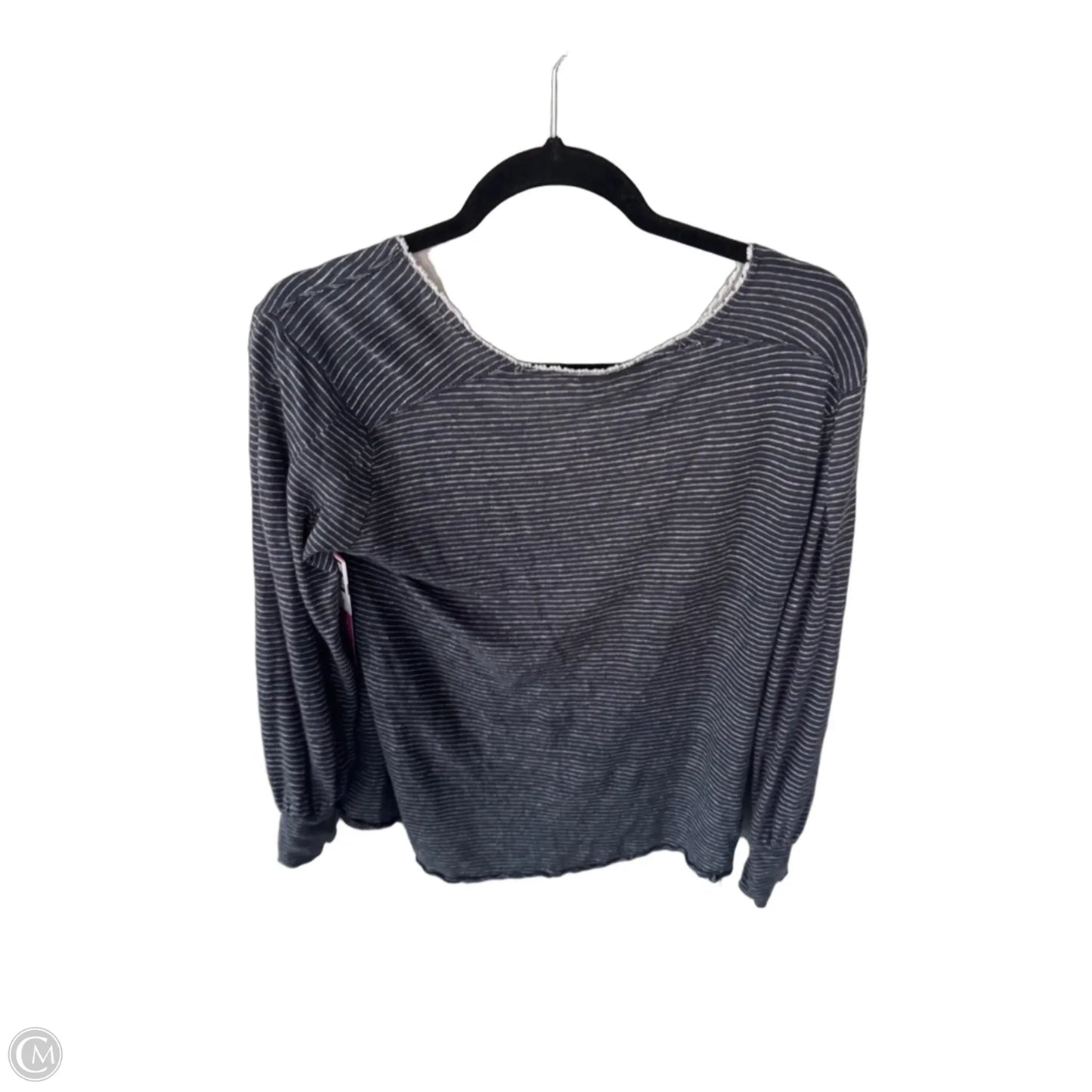Top Long Sleeve By Sundance In Blue & White, Size: Xs