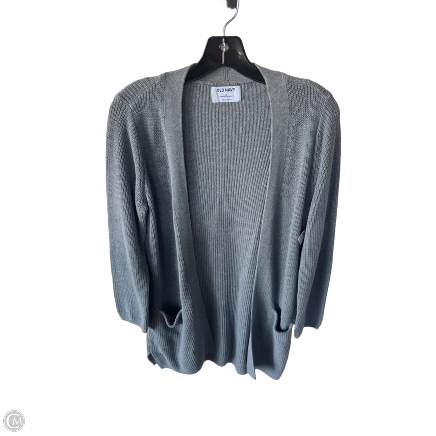 Sweater Cardigan By Old Navy In Grey, Size: Xs