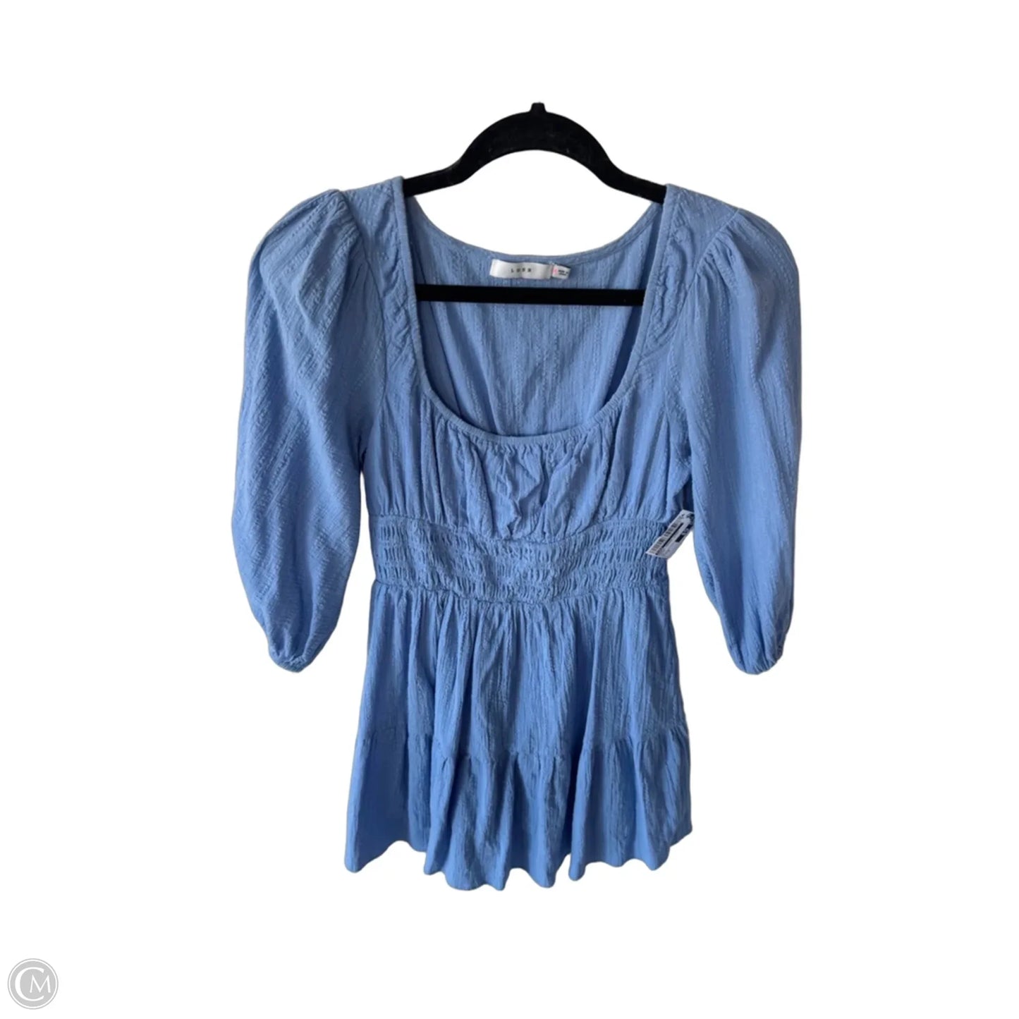 Dress Casual Short By Lush In Blue, Size: S