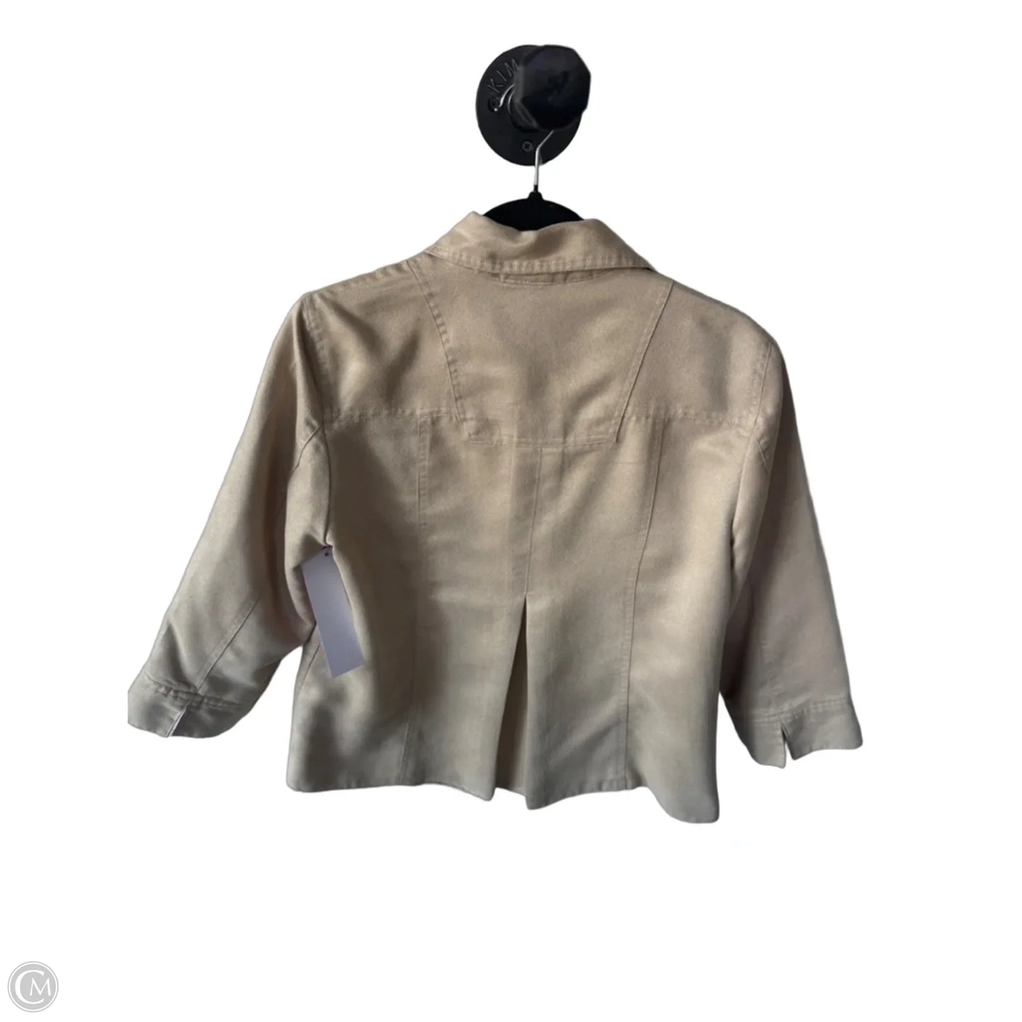 Jacket Other By Coldwater Creek In Tan, Size: S