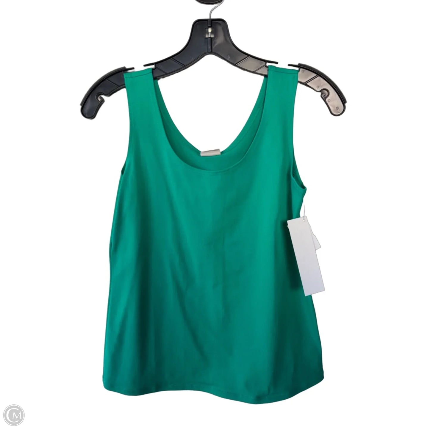 Top Sleeveless Basic By Chicos In Green, Size: S