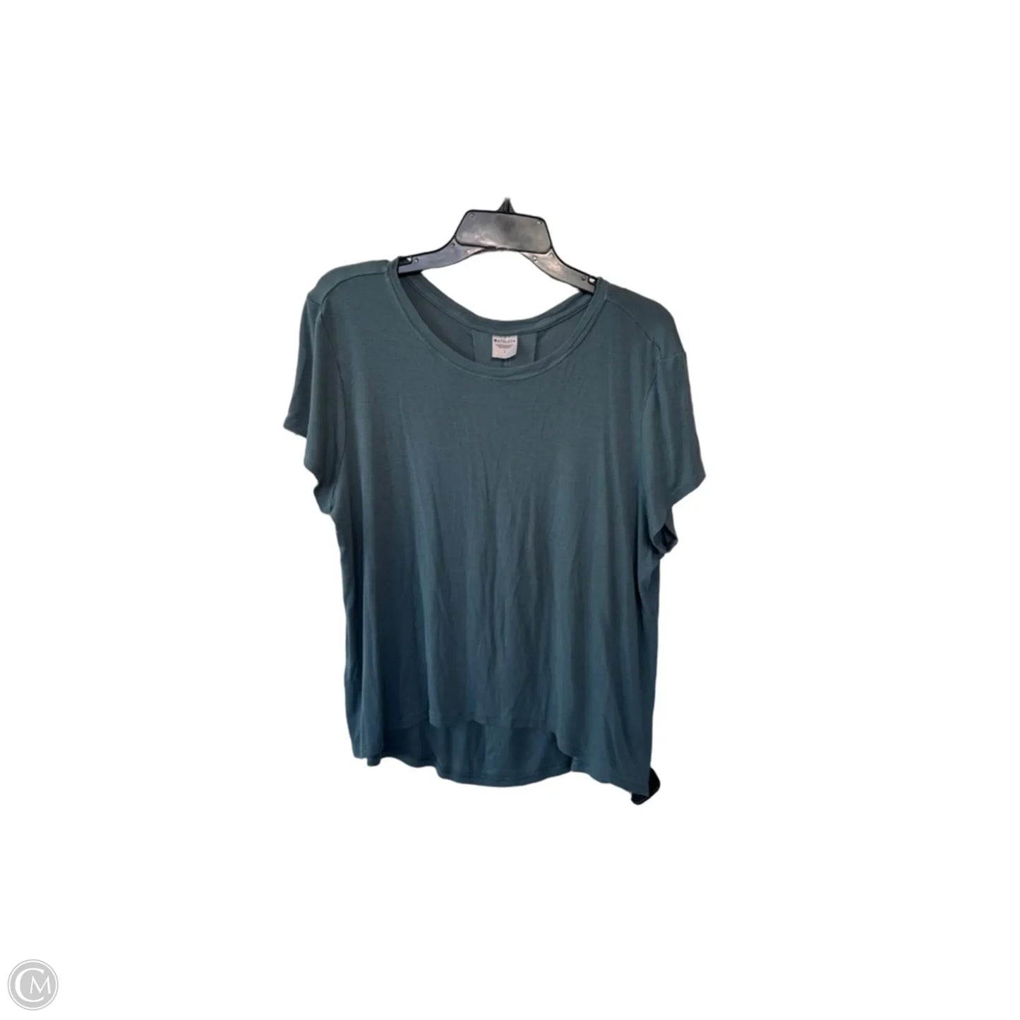 Athletic Top Short Sleeve By Athleta In Blue, Size: S