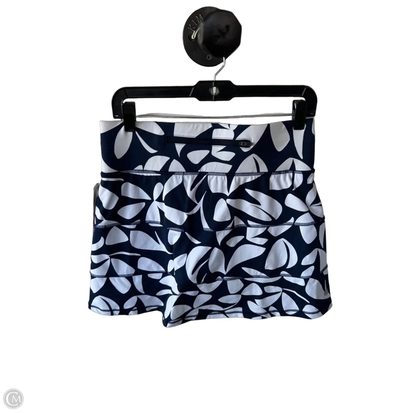 Skort By Talbots In Blue & White, Size: S