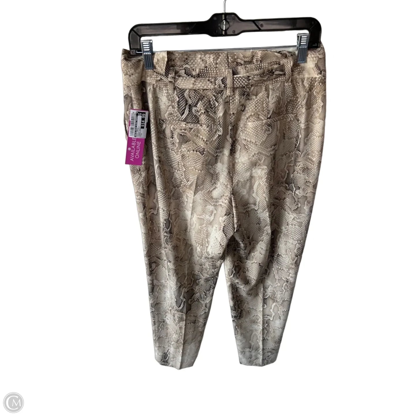 Pants Dress By White House Black Market In Snakeskin Print, Size: 6