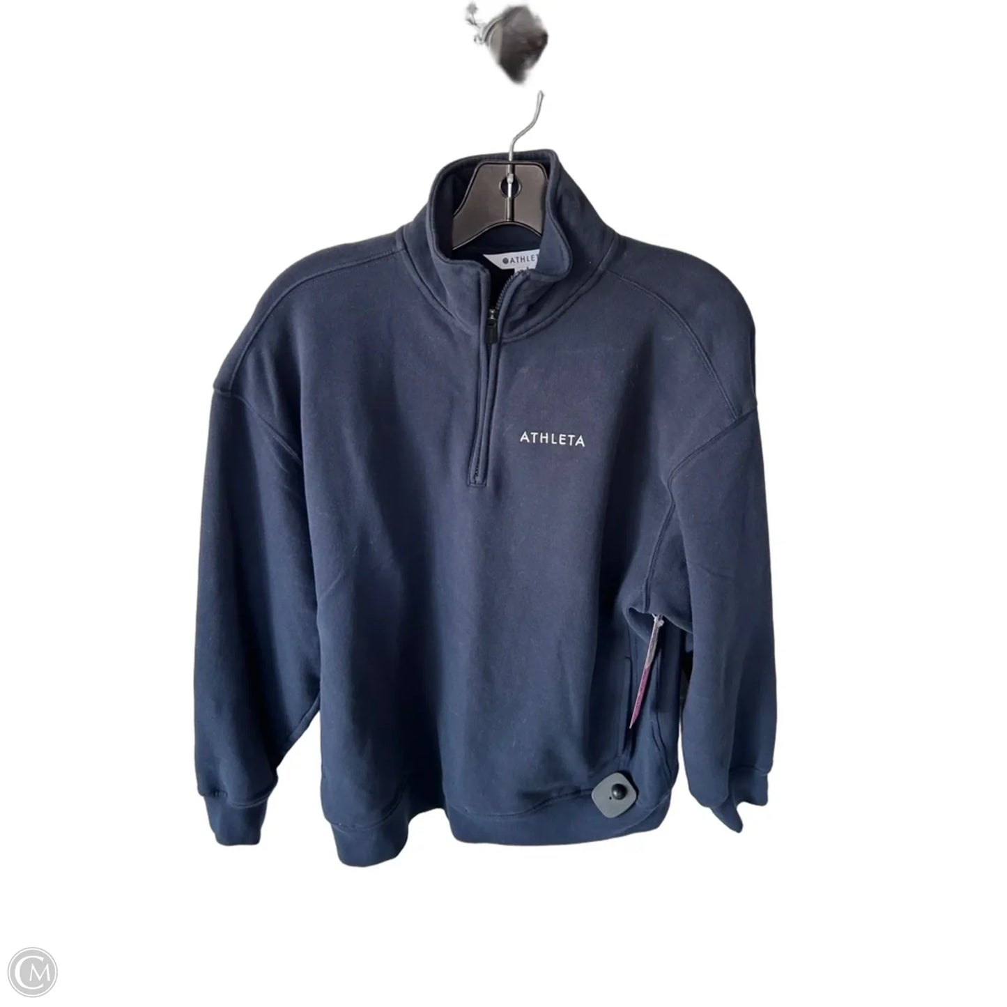 Athletic Sweatshirt Collar By Athleta In Blue, Size: Xs