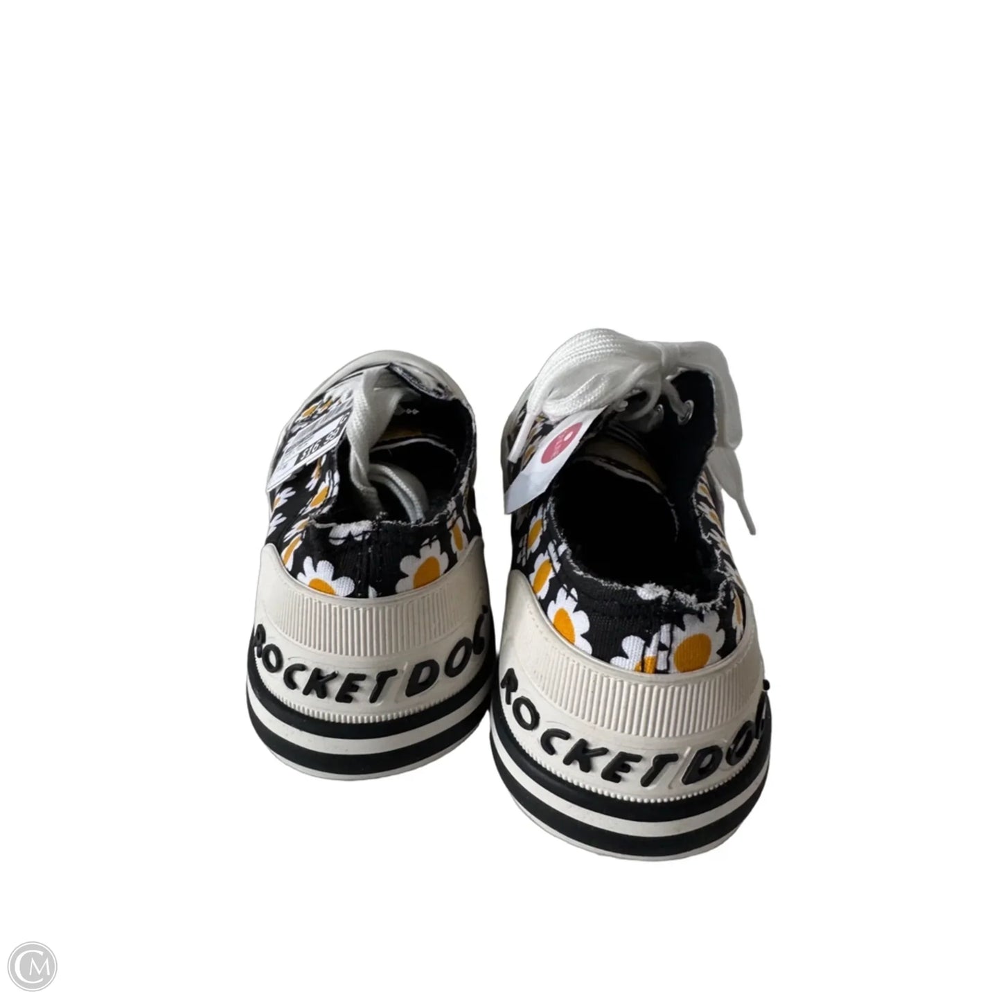 Shoes Sneakers By Rocket Dogs In Black & Yellow, Size: 10