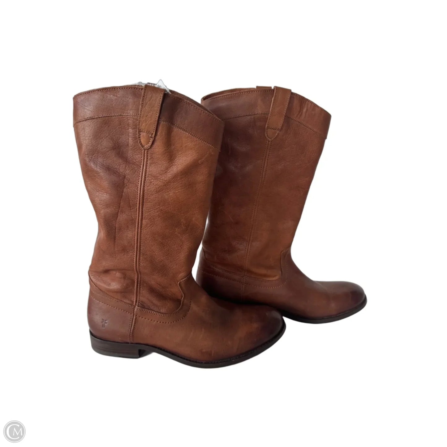 Boots Designer By Frye In Brown, Size: 10