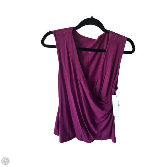 Top Sleeveless By Soft Surroundings In Purple, Size: Xl