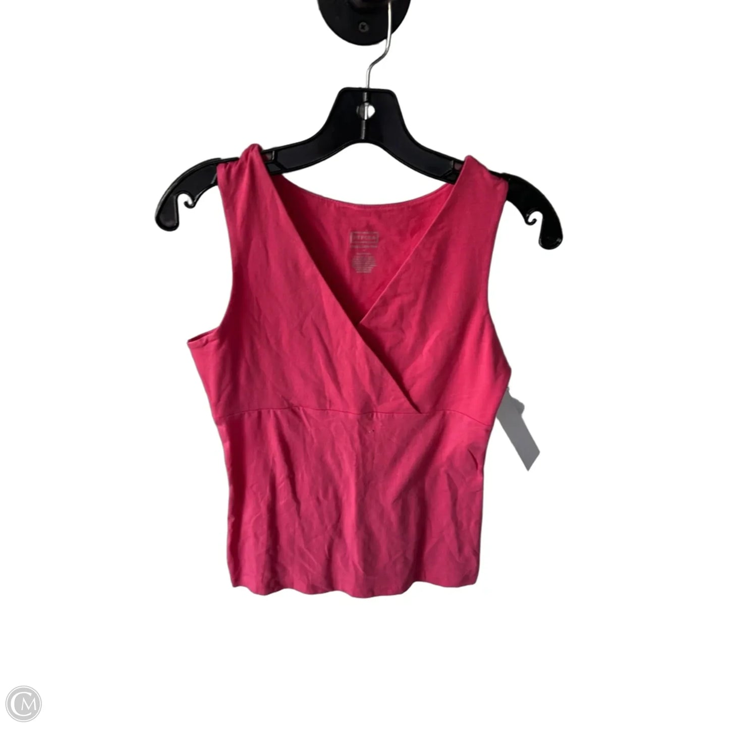 Top Sleeveless Basic By Merona In Pink, Size: S