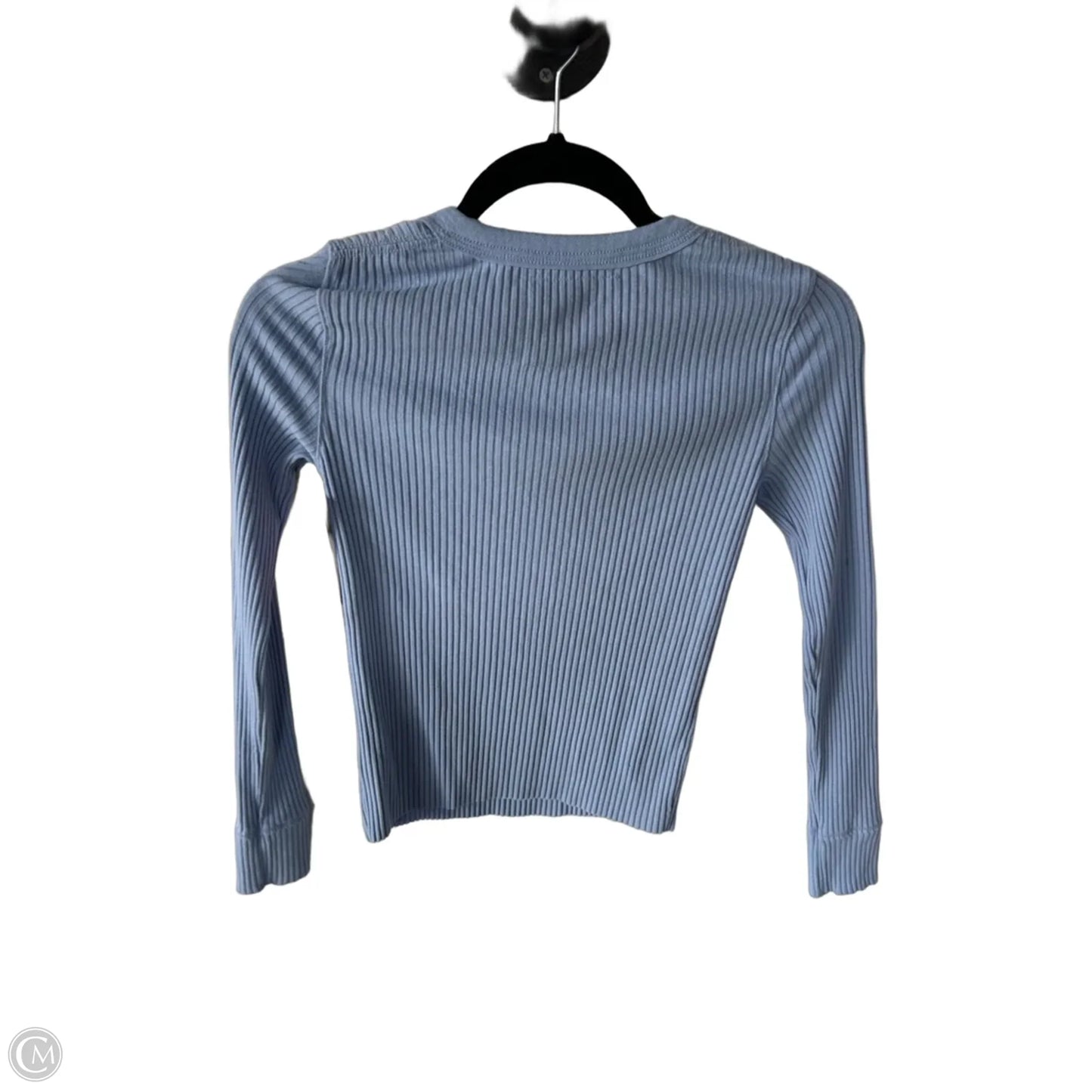 Top Long Sleeve By Aerie In Blue, Size: Xs