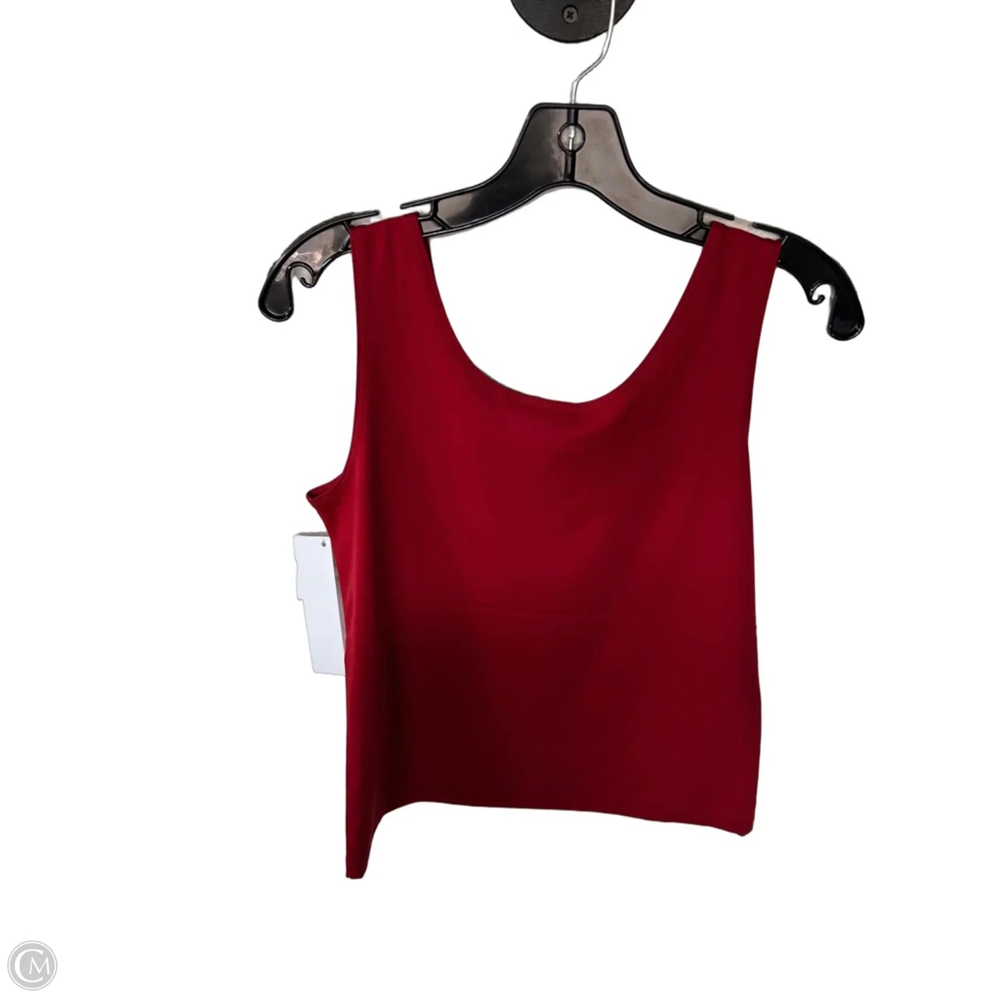 Top Sleeveless Basic By Chicos In Red, Size: M