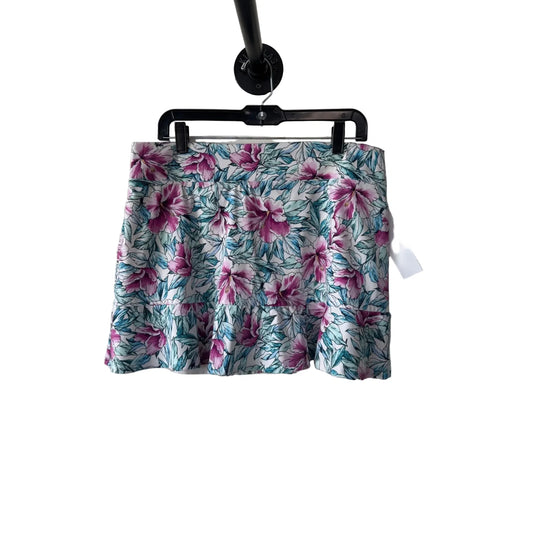 Athletic Skort By Tommy Bahama In Blue & Purple, Size: Xl