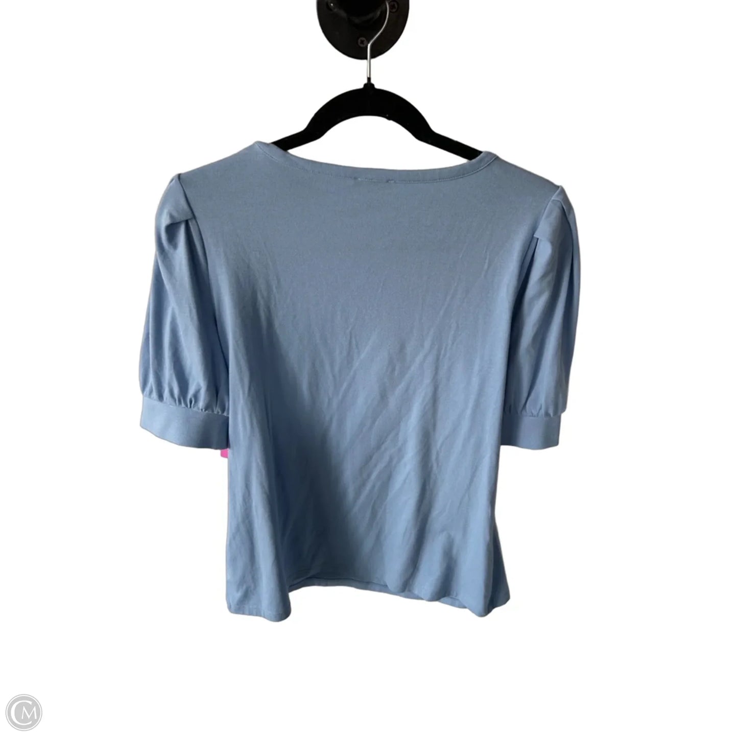 Top Short Sleeve By Talbots In Blue, Size: S