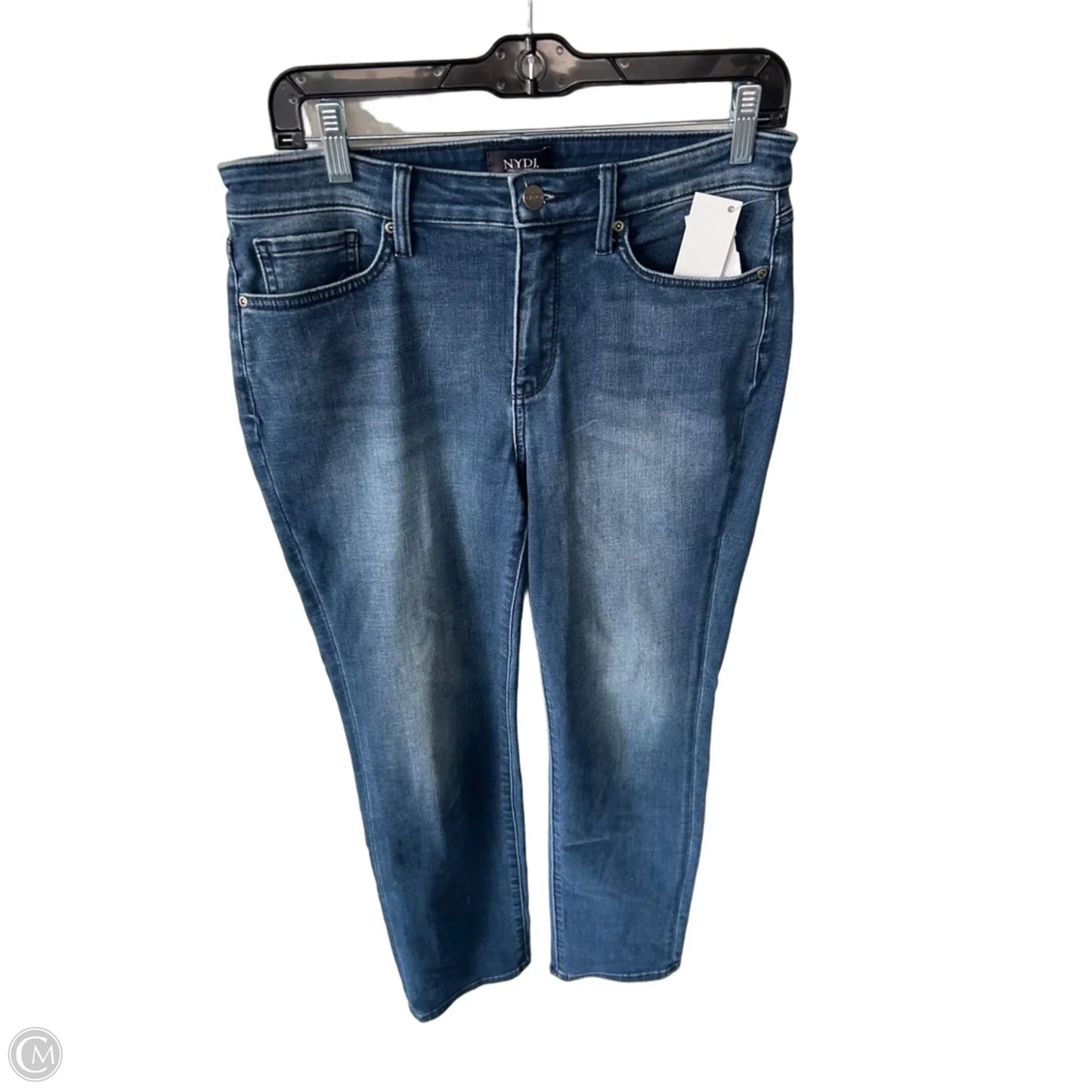 Jeans Straight By Not Your Daughters Jeans In Blue Denim, Size: 6