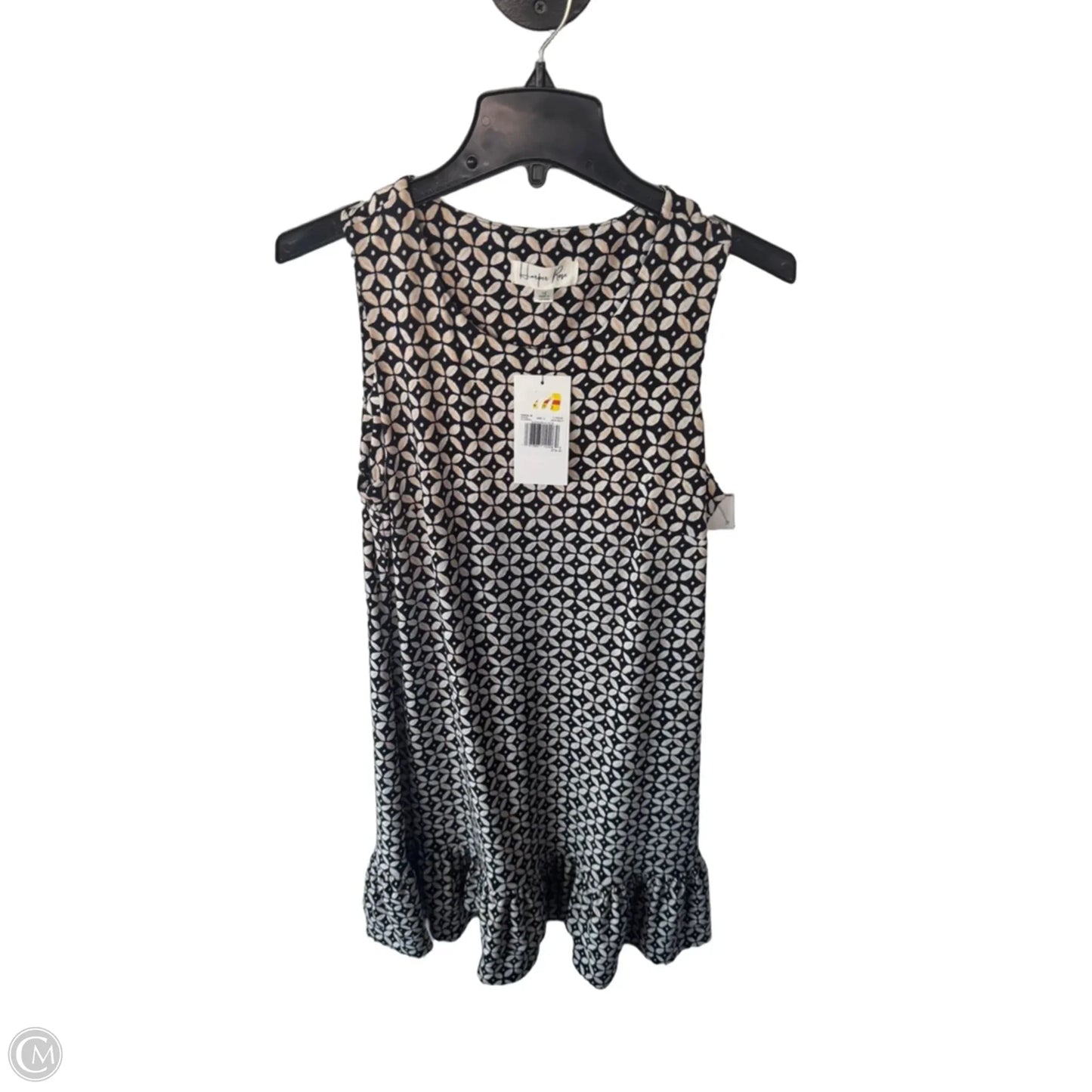 Dress Casual Short By Clothes Mentor In Black & Tan, Size: M