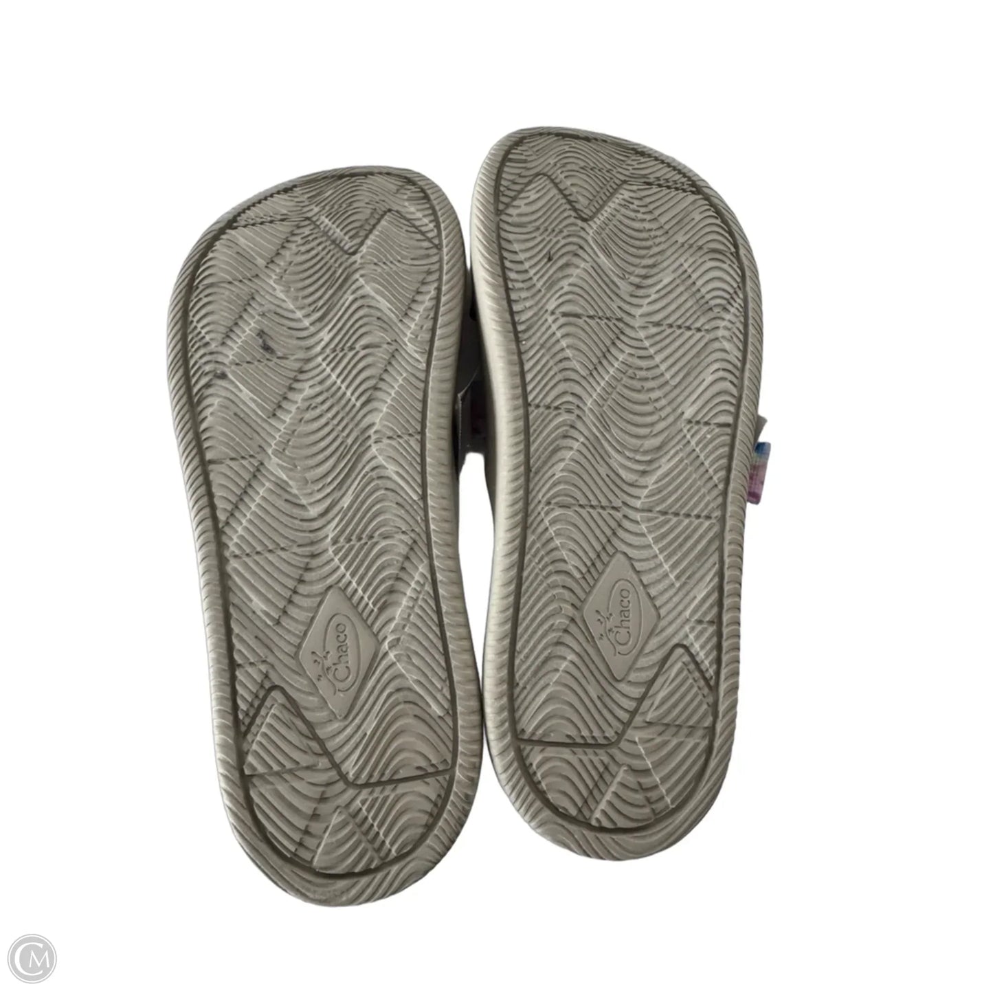 Sandals Flats By Chacos In Tie Dye Print, Size: 10