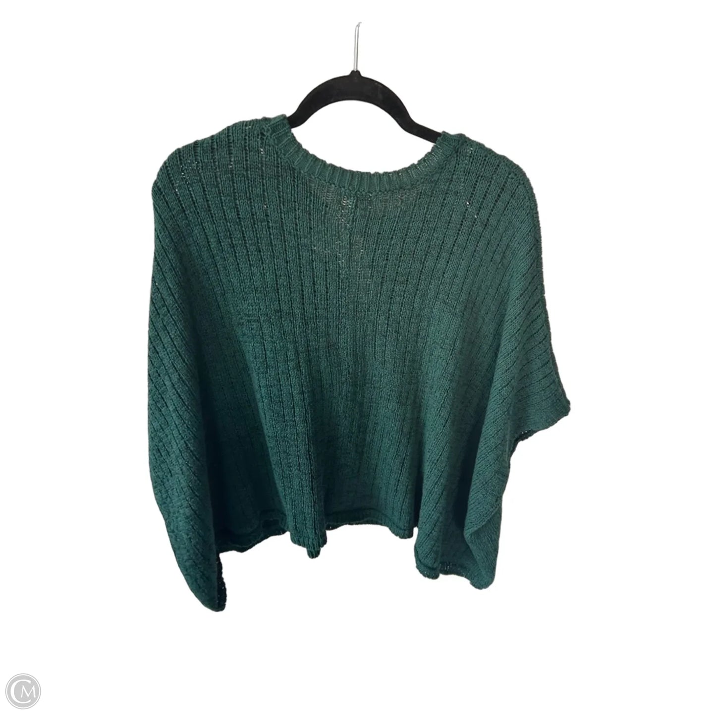 Poncho By World Market In Green, Size: Osfm