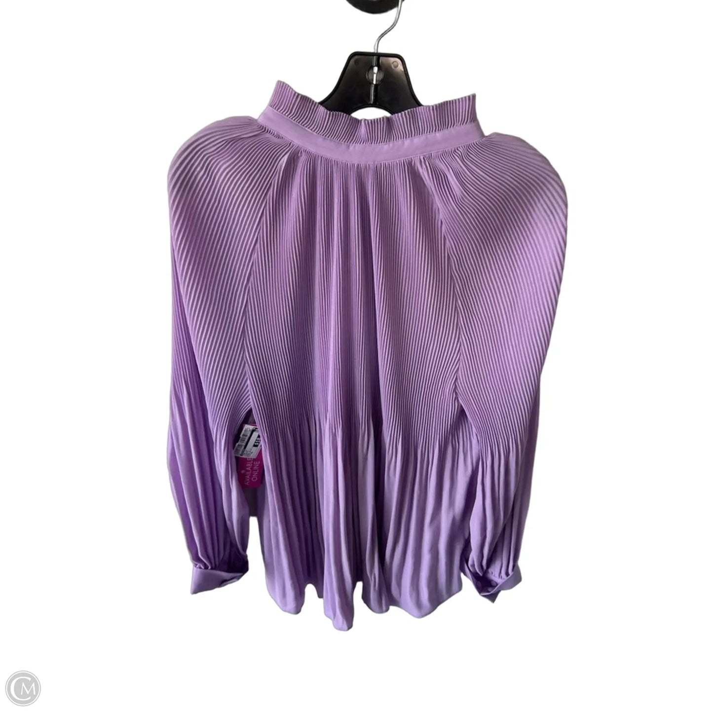 Top Long Sleeve By Chicos In Purple, Size: Xl