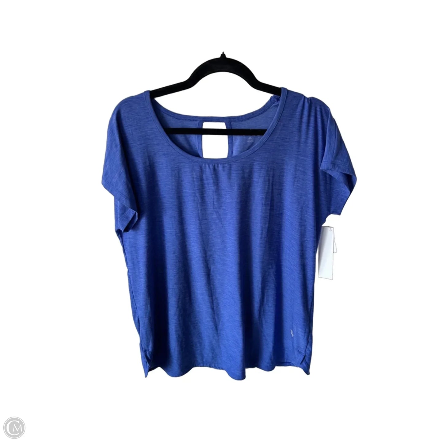 Athletic Top Short Sleeve By Tuff Athletics In Purple, Size: Xl