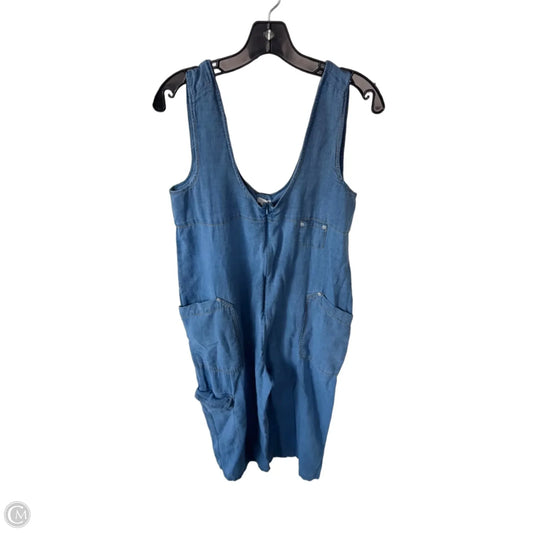 Jumpsuit By Pilcro In Blue Denim, Size: S