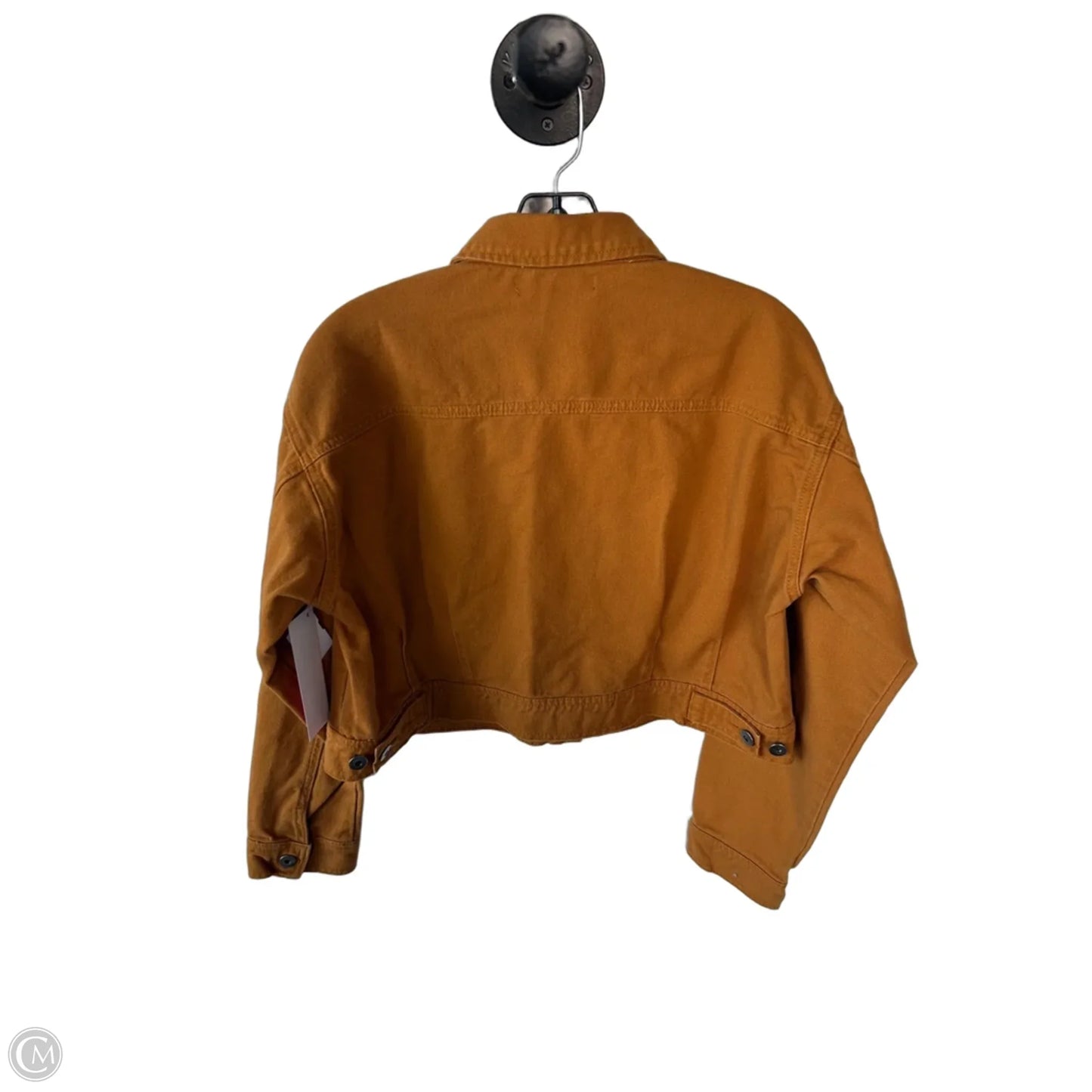 Jacket Denim By Forever 21 In Brown Denim, Size: M