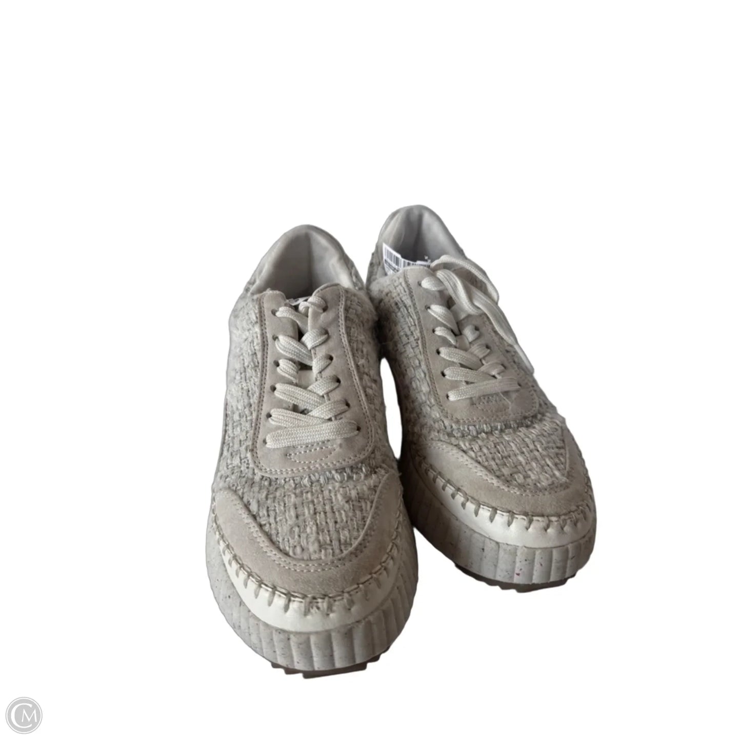 Shoes Sneakers By Universal Thread In Tan & White, Size: 8