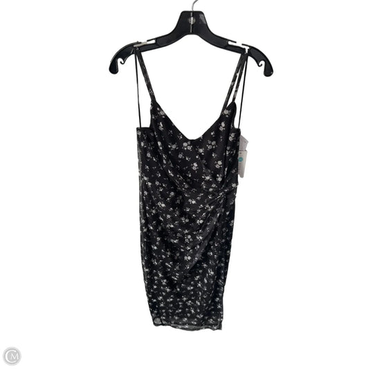 Dress Casual Midi By Socialite In Black & Cream, Size: L