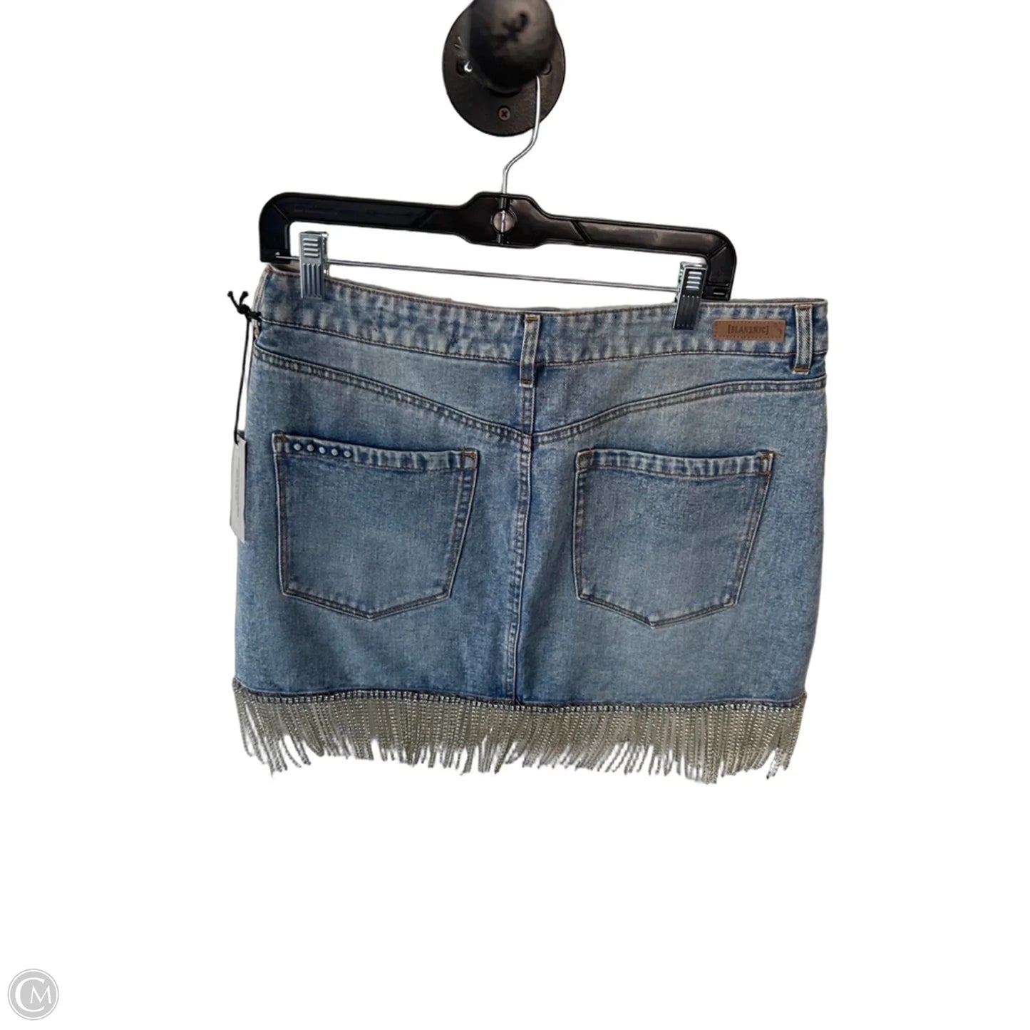Skirt Mini & Short By Blanknyc In Blue Denim, Size: 12