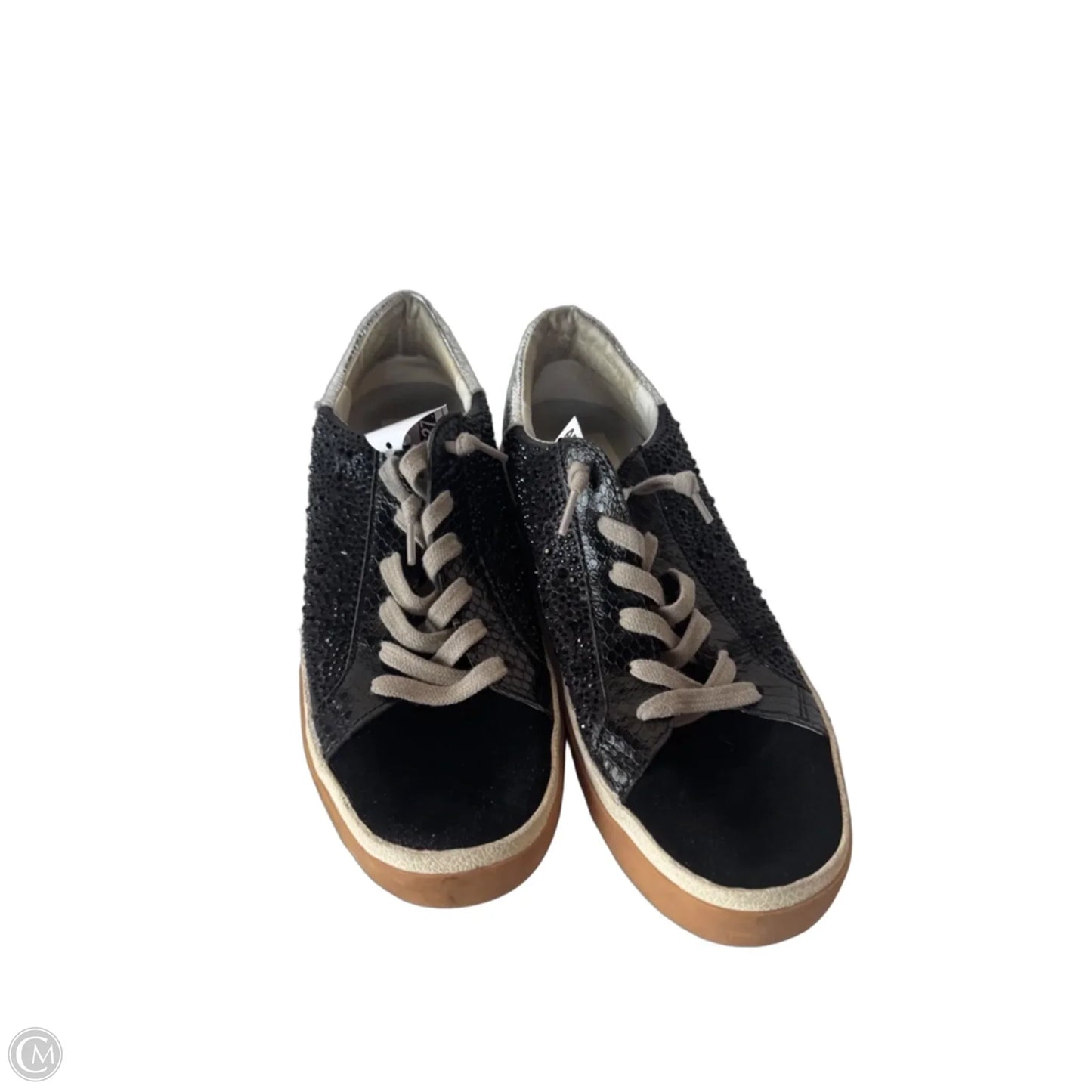 Shoes Sneakers By Dolce Vita In Black & Cream, Size: 8