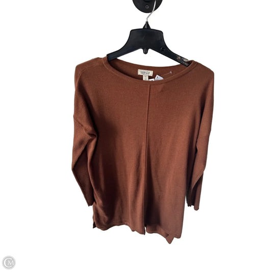 Sweater By Style And Company In Brown, Size: S