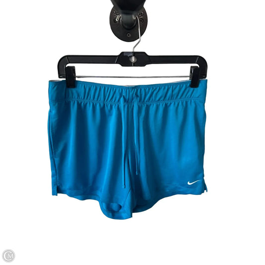 Athletic Shorts By Nike In Blue, Size: S