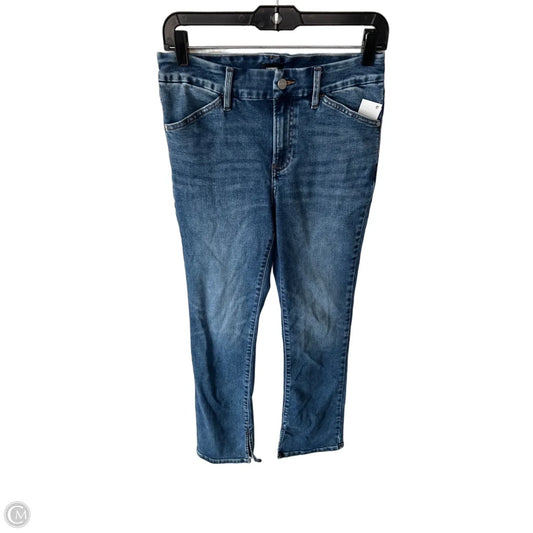 Jeans Straight By Express In Blue Denim, Size: M