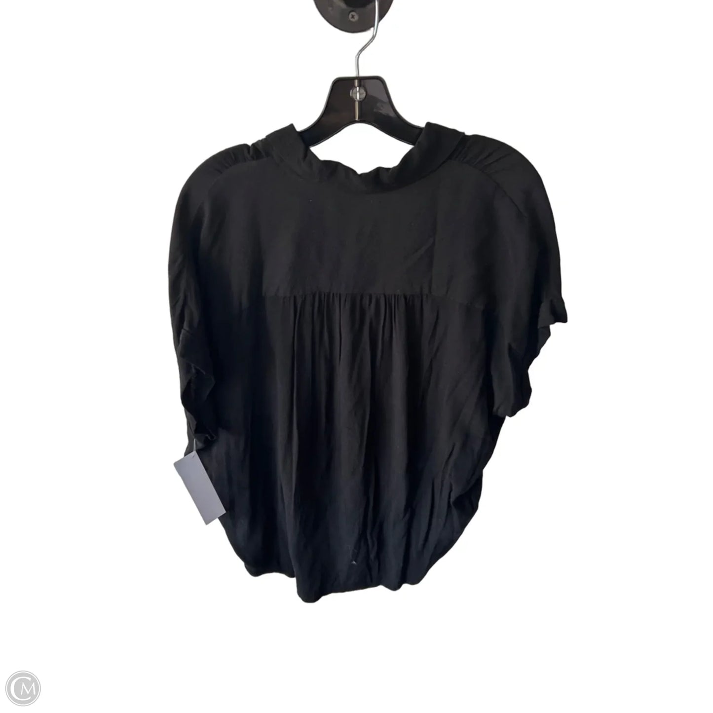 Top Short Sleeve By Madewell In Black, Size: S