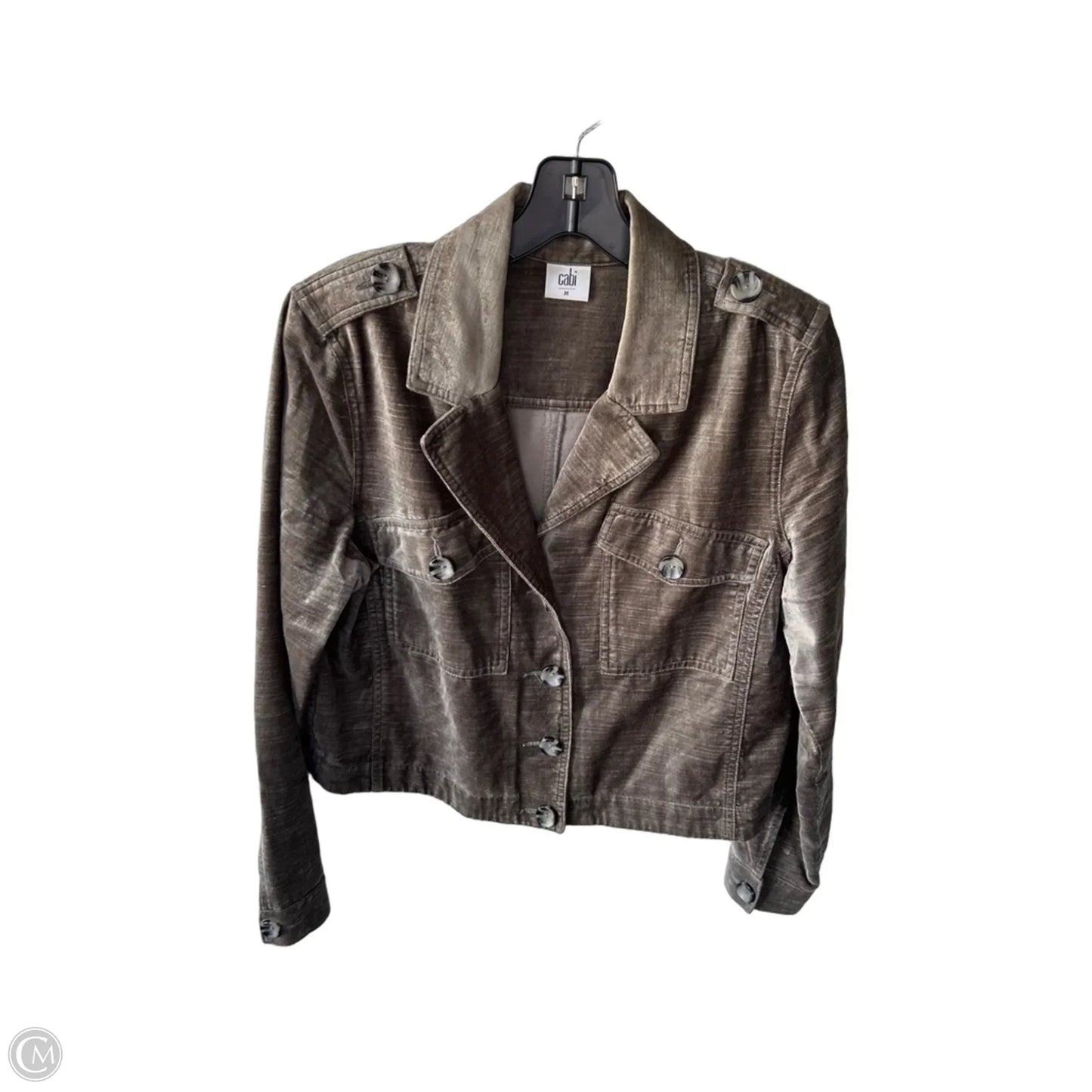 Jacket Other By Cabi In Grey, Size: M