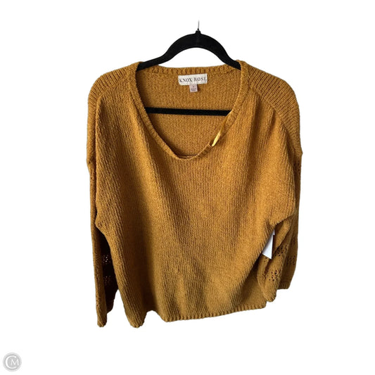 Sweater By Knox Rose In Yellow, Size: S