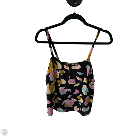 Top Sleeveless By Cabi In Black & Pink, Size: S