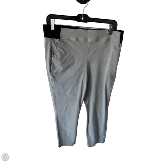 Pants Dress By Simply Vera In Grey, Size: L