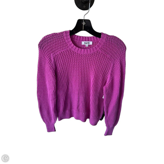Sweater By 525 In Purple, Size: Xs