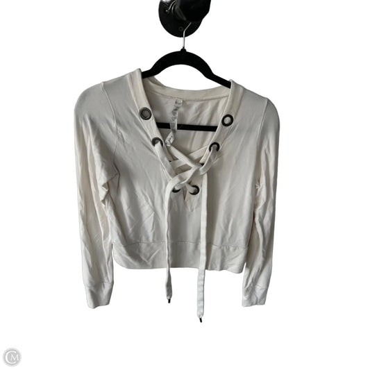 Athletic Sweatshirt Crewneck By Alo In Cream, Size: Xs