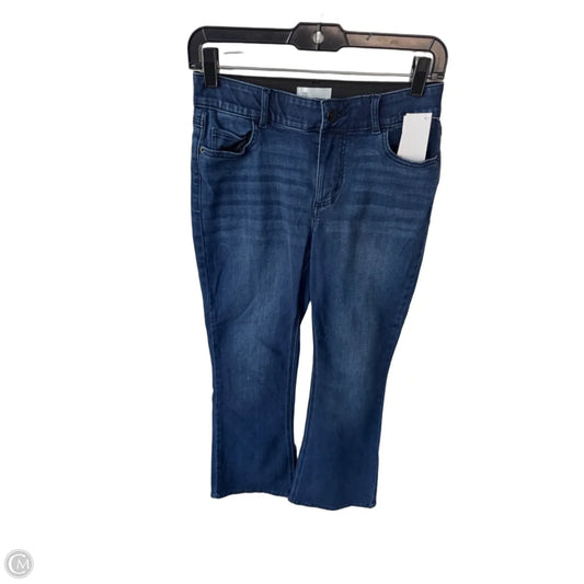 Jeans Straight By Clothes Mentor In Blue Denim, Size: 2p